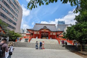 新宿、花園神社！